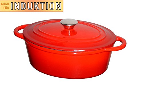 Preisvergleich Produktbild Fisko Profi Gussbräter 3,5 Liter Inhalt #802275 - induktionsgeeignet