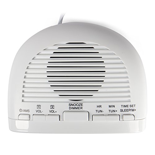 BLAUPUNKT CLR 80 WH Uhrenradio mit Wecker, PLL FM-Lautsprecher, 2 Weckzeiten, Snooze-, NAP und Sleep-Timer weiß - 7