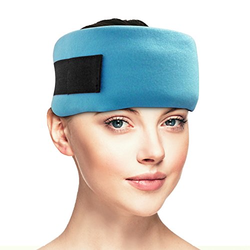 Dynamik Products - Banda para aplicar frío sobre la cabeza - Para el alivio de sinusitis, cefalea tensional, dolor de cabeza, migraña