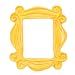 Produktbild Rahmen für Türspion, Gelb, wie in Handarbeit auf Friends/Handmade Yellow Peephole Frame as Seen on Friends