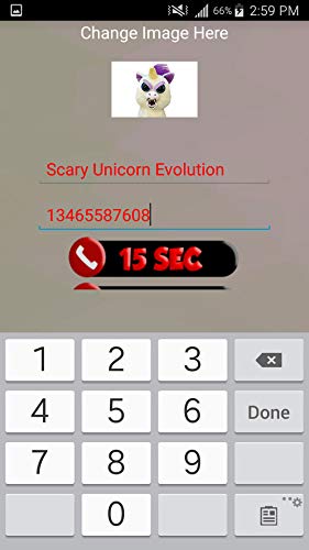 Free Fake Call From Scary Unicorn Prank 2021 Amazon De Apps Spiele