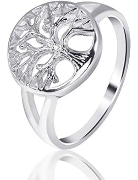 MATERIA Lebensbaum Ring Silber 925 ALBERO Keltischer Ring Baum des Lebens 5,6g mit Box #SR-69