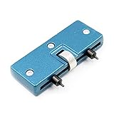 DDG EDMMS Armbanduhr, verstellbare Flasche, Öffner, Knopf auf der Rückseite, für Closer-Reparatur-Uhrwerkzeug, zwei offene Krallen