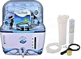 Divinetech Wave X Mineral +Ro+Uv+uf+Tds 15 L | 15 L RO + UV + UF + TDS Water Purifier (White, Blue)