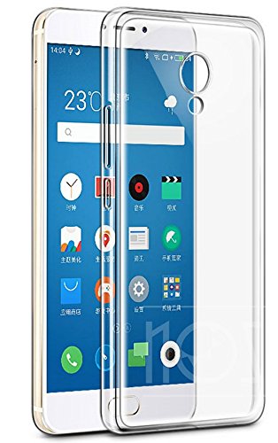 Funda MEIZU M5c  MiSha Slim Silicona TPU Funda Carcasa Case Cover Anti-Rasgu  o Anti-Golpes Absorci  n de choques resistentes a los ara  azos reforzada la protecci  n de la esquina Ultra Fina 0 33mm Silicona TPU de Alta Resistencia y Flexibilidad Transparente Silicona Fundas para MEIZU M5c Transparente  Garant  a de por Vida 