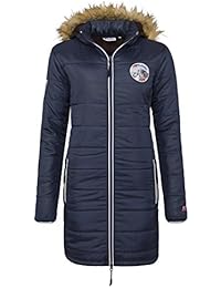 T351 - Abrigo CINDY, Abrigo, chaqueta, capucha de piel