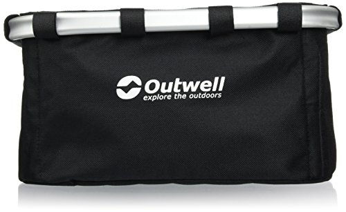 Outwell Folding Storage Basket - Black, Small
