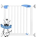 😀INDIVIDUELL VERLÄNGERBAR: Es spielt keine Rolle, wie breit Ihre Treppe oder der Zugang zu Ihrem Balkon ist. Das Schutzgitter kann mit der Verlängerungen auch für Türen mit einer Breite von bis zu 89 cm benutzt werden