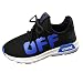 Produktbild Turnschuhe Kinder,Sannysis Kleinkind Kinder Sport Laufschuhe Babyschuhe Jungen Mädchen Mesh Weiche Sohle Schuhe Turnschuhe (30 EU, Schwarz)