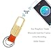Produktbild 3H Schlüsselfinder, kabellos, Bluetooth Schlüsselanhänger Ring Locator GPS Tag Tracker Smart Antiverlust Finder Alarm für Kinder Schlüsseletui Auto Ortung Pet