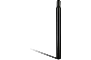 GOIEHIR Ø 28,6 × 300 mm Tige de Selle Tube de Siège, Tiges de Selle pour Vélo Acier, Bougie Tige de Selle Unisexe - Adulte, pour VTT, Descente, Vélo de Ville