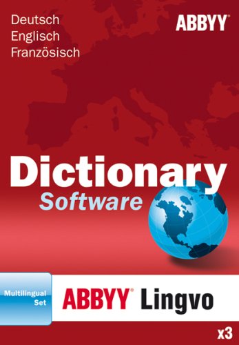 Preisvergleich Produktbild ABBYY Lingvo x3 Multilingual Set, Deutsch - Englisch - Französisch: Dictionary Software