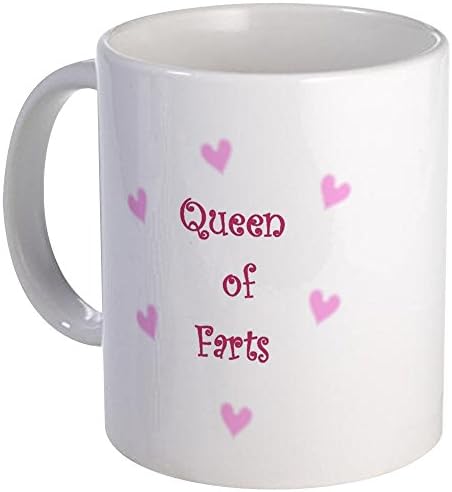 Queen Of Hearts Queen Of Farts - Unique Coffee Mug, 11oz Coffee Cup