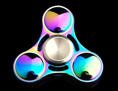Rainbow Metall High Speed tri-spinner zappeln Spielzeug Hand Spinner Spielzeug