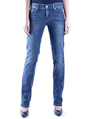 7 For All Mankind Mujer MCBI004014O Azul Algodon Jeans
