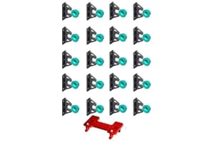 HAFEEHOO 20x Button Fix Type 2 Bracket Marker Guide Kit Connecting 90º Degree Panels