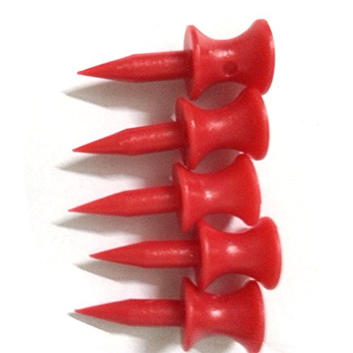 SevenMye-1-Pack-100Pcs-31mm-12-Plastic-Golf-Step-Castle-tees-bulk-Golfer-Accessories