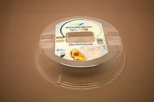 CHRILUKA Mikrowellenhaube Mikrowellenabdeckhaube Abdeckhaube Mikrowellengeschirr Ø 26 cm