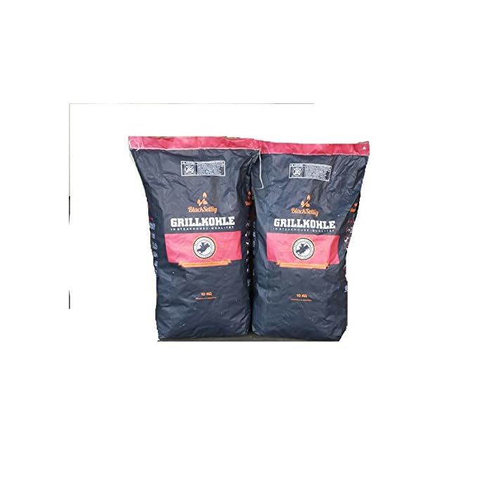 20 Kg Steakhousekohle Von Blacksellig Reines Quebracho Blanco Holz Grillkohle Perfekte Restaurantqualitt Reach Registrierte Holzkohle