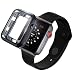 Produktbild LBTrading Apple Watch 40mm / 44mm Hülle, der TPU-Rahmen-volle Abdeckung-weiche dünne freie Abdeckung für iWatch 4 Size 44mm (Grau)
