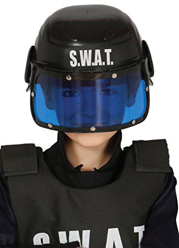 Guirca 13365.0 -  Casco policía S.W.A.T Infantil, Talla única