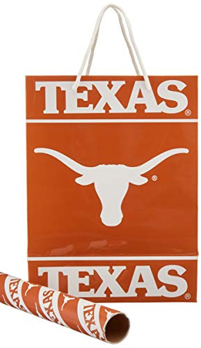 Preisvergleich Produktbild FOCO Texas Geschenk Tüte / Geschenkpapier, 2 Pack
