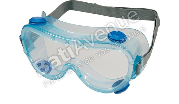 DELTAPLUS PANOPLY RUIZ2 OCCHIALI A MASCHERA POLICARBONATO INCOLORE -  VENTILAZIONE INDIRETTA : Amazon.it: Fai da te
