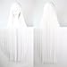 Produktbild 100cm Long Straight Cosplay Wigs Heat Resistant White with Wig Cap by Baofeng Wig