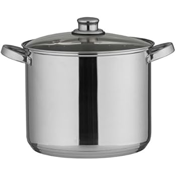 Smartweb 10 Liter Universal Kochtopf mit Glasdeckel