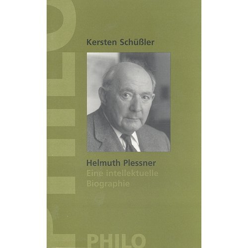 Helmuth Plessner. Eine intellektuelle Biographie Amazon.de Bücher