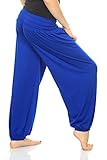 Damen Yoga Pant 19 Farben Haremshose Pumphose Pluderhose bequem Einheitsgröße
