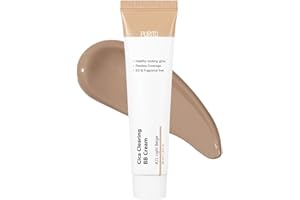 PURITO| Cica Clearing BB Cream, #21 Light Beige, 1 fl.oz/30 ml, crema bb vegana, colorata