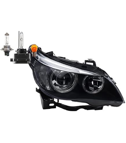 Johns Scheinwerferglas-Set Für BMW 5er E60/E61 (07/03–03/07) – Links + Rechts Für Xenon
