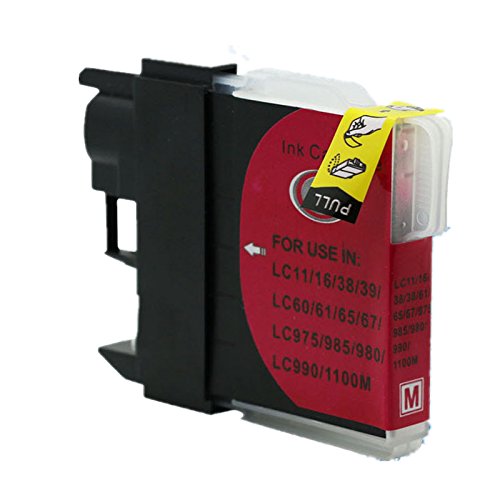 Generisch Kompatible Tintenpatronen Ersatz für Brother LC975/985 LC975 LC985 LC 975 985 LC-975 LC-985 Tintenpatronen Hohe Kapazität kompatibel für Brother DCP-J140W DCP-145C DCP-165C DCP-185C DCP-195C DCP-197C DCP-365CN DCP-375CW DCP-385C DCP-390CN DCP-395CN DCP-535CN DCP-585CW DCP-595CN DCP-J715W DCP-6690CN Tintenpatronen für Inkjet Drucker (1 Schwarz,1 Cyan,1 Magenta, 1Gelb) - 5