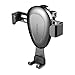 Price comparison product image LKN Car Vent Mount Gravity Holder Auto Lock Function Air Vent Mount Phone Holder for Most SmartPhone Between 4-6 inch Grey