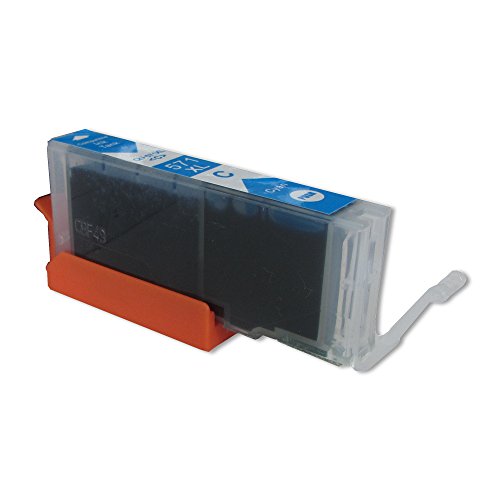 ESMOnline 5 komp. XL Druckerpatronen für Canon Pixma TS5050 TS5051 TS5053 TS5055 TS6050 TS6051 TS6052 TS8050 TS8051 TS8052 TS8053 TS9050 TS9055 1 x schwarz 1 x photoschwarz 1 x blau 1 x rot 1 x yellow - 3