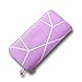 Produktbild Olydmsky Damen Geldbörse,Handtasche Frau Lange geometrische Muster Armband Clutch Bag Lady großvolumige Brieftasche 19 * 9,5 * 3 cm