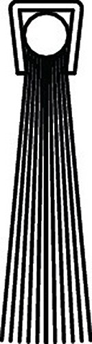 Preisvergleich Produktbild Bürstendichtung Polyamid Länge 1000mm Höhe 16mm Haarbesatz 10mm