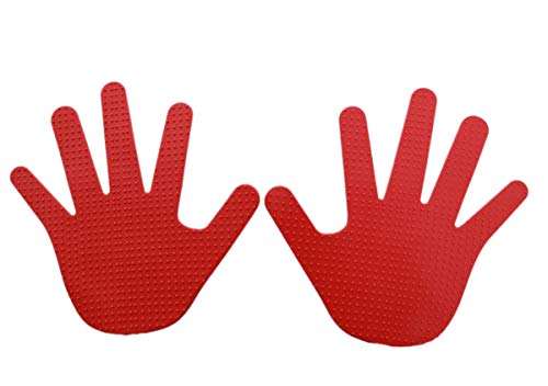 Gamez Galore Marcadores de Piso para Deportes, Flechas, pies y Manos para Deporte, Juego o Entrenamiento