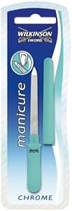 Wilkinson Sword Saphirfeile – Maniküre-Feile Mit Grober Und Feiner Seite, Aus Federstahl (1 Stück)