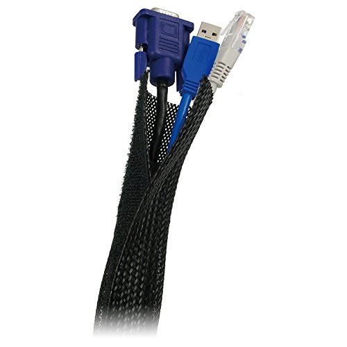 LogiLink KAB0006 Kabel FlexWrap, 1,8m, schwarz