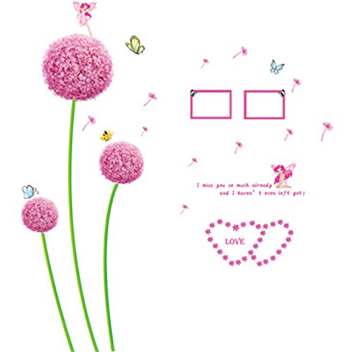 Blume Glühwürmchen Schmetterling DIY Entfernbar Wandtattoo Aufkleber Wandpapier