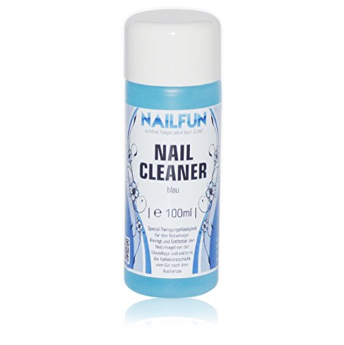 Nailcleaner 100ml Spezial Nagel-Reiniger (blau) für die Nagelmodellage in Studioqualität zum reinigen und entfetten - Nail Cleaner
