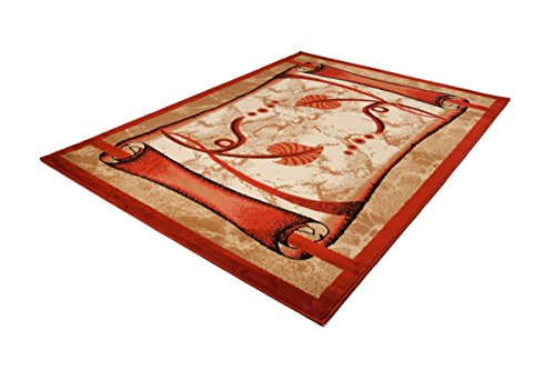 TEPPICH KLASSISCH SEHR BUNT wunderschöne Muster PERFEKT INS WOHNZIMMER in ROT/Terrakotta (240 cm x 330 cm) - 6