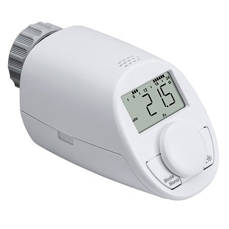 Heizkörperthermostat Modell N, neues leises Modell mit Boost Funktion, Set für 4 Räume - 4