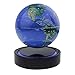 Produktbild XHHWZB Magnetschwebebahn Magnetschwebebahn Floating Rotating Drahtlose Übertragung Touch Control DREI Gänge Blue Globe Schwarz Plattform LED Anpassung Wohnkultur (Farbe : Style C)