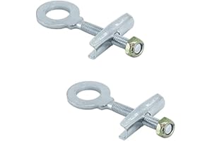 cyclingcolors 2x tendeur de chaine M6 x 100 vis avec écrou et étrier moto mobylette