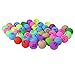 Produktbild Toyvian 50 Stücke Lotterie Bälle Sortierte Farbe PP Tischtennisbälle 40mm Gedruckt Ping Pong Bälle Mit Nummer für Spiel Party Dekoration