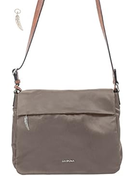 Überschlagtasche von Waipuna aus hochwertigem Nylon mit Schlüsselanhänger