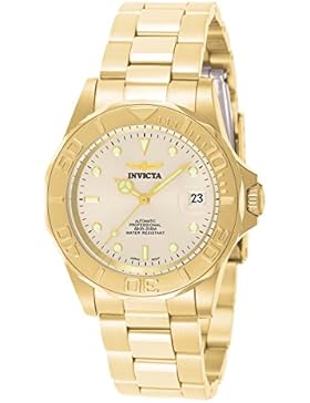 Invicta Unisex-Uhr Analog Automatisch mit Edelstahlarmband – 9010